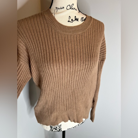 Poof Apparel | Ribbed Sweater - Picture 2 of 4